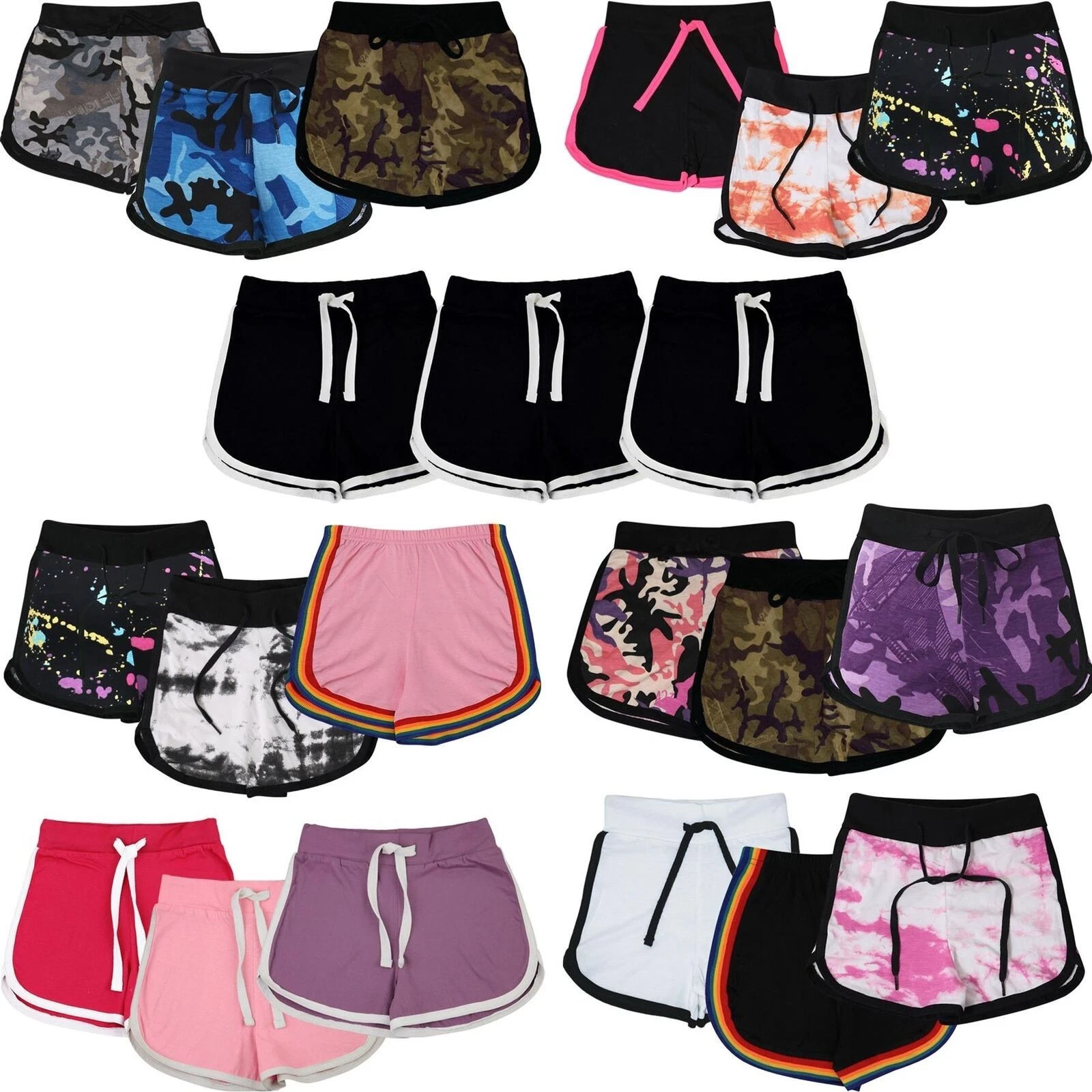 Kids Girls Shorts Contrast Athletic Gym Wear Dance Sports Summer Hot Short Pants
Opens in a new wind