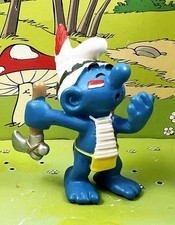 Les Schtroumpfs - Schleich - 20552 Schtroumpf Indien avec Tomahawk