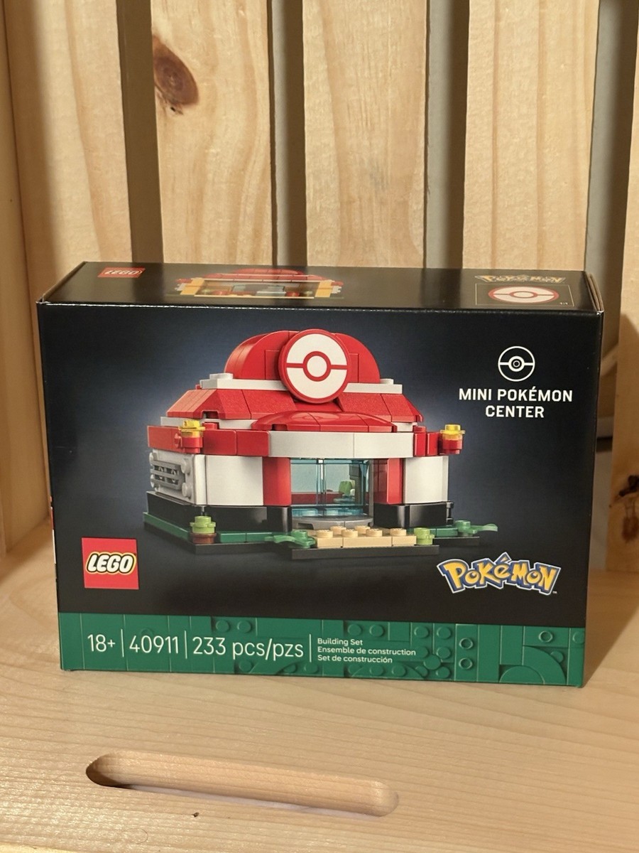 New Sealed LEGO Mini Pokémon Center 40911 Exclusive Rare GWP 2026