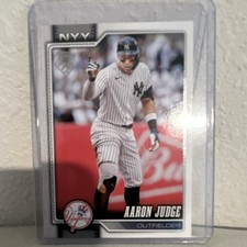 Topps 2026 Series 1 Aaron Judge New York Yankees MLB Baseball Card #1