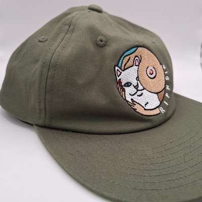 RIPNDIP Must Be Nice Boobies Snapback Hat Light Forest Green