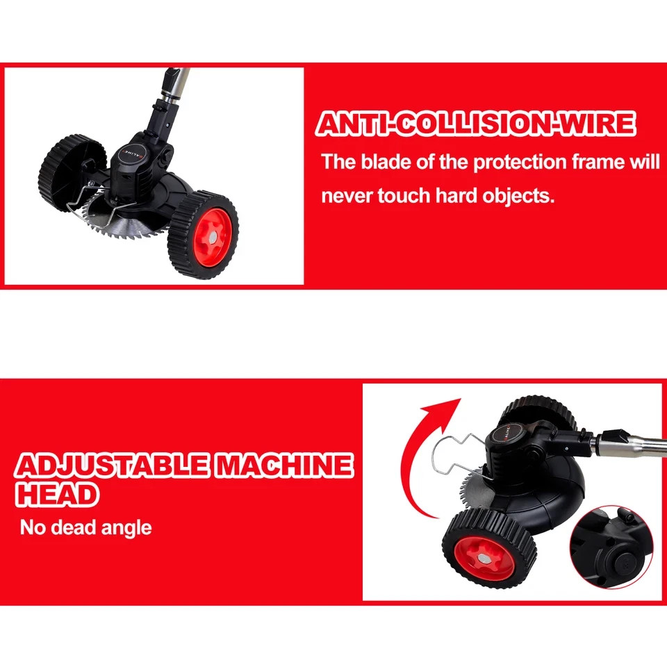 21000RPM Cordless WeedEater Electric Lawn Mower Lawn Edger Grass String Trimmer