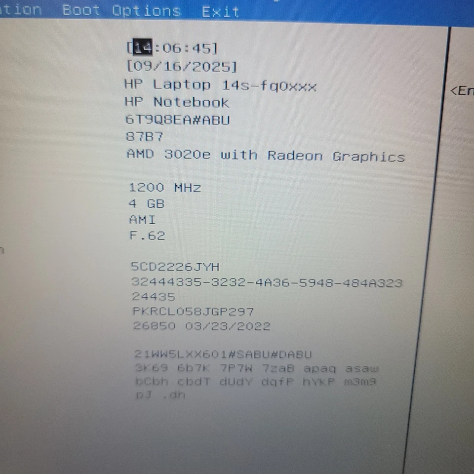 HP 14S-FQ0059NA 14" Laptop AMD 3020e 2.6GHz 4GB / 64GB SSD Windows 11  Silver - Image 4 of 4