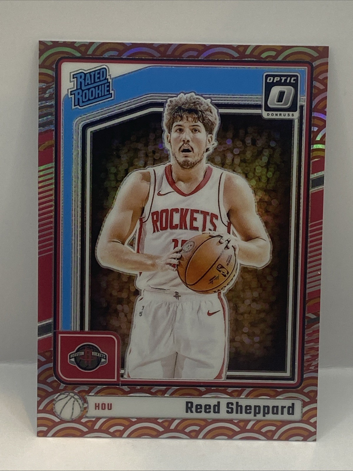 2024-25 Panini Donruss Optic Reed Sheppard #255 RC Rookie Photon Prizm SP SSP