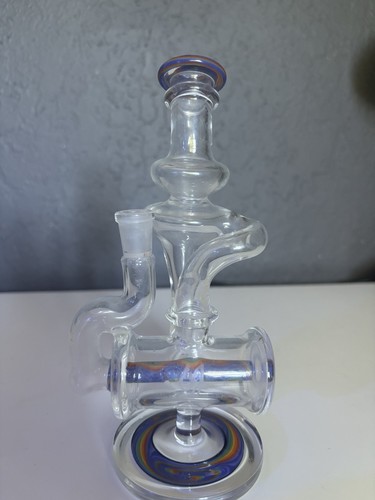 10mm Glass Dåb Rig w/ Inline Vortex Recycler
