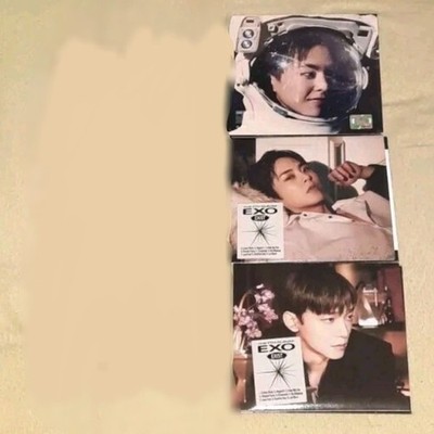 SET EXO Xiumin Chen Exodus Sing For You Exist CD Album no PC Photocard