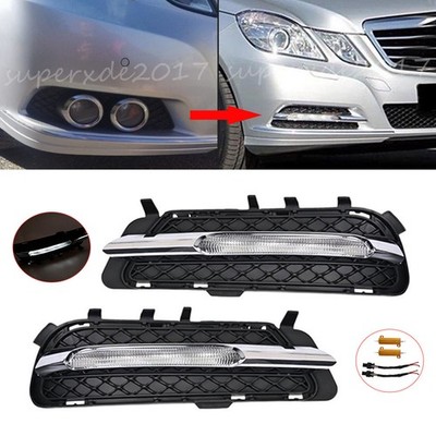 2X LED Tagfahrlicht Nebelscheinwerfer Für Benz E-Klasse W212 2009-2013 E250 E350