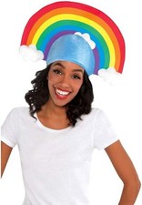 amscan Adult Rainbow Hat Party Costume - One Size, Multicolor - 1 Pc.