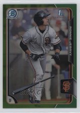 2015 Bowman Draft Chrome Green Refractor 2/99 Ronnie Jebavy #79 6w8