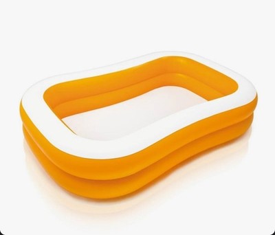 Intex Inflatable Family and Kids Swimming Pool Swim Center, Mandarin (NEW)