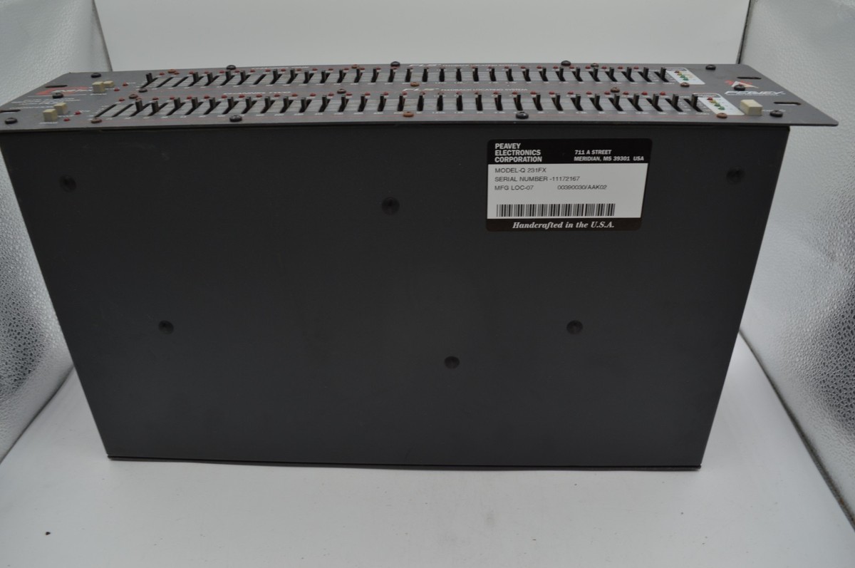 PEAVEY ピーヴィー Q231F グラフィックイコライザー☆簡易検査品