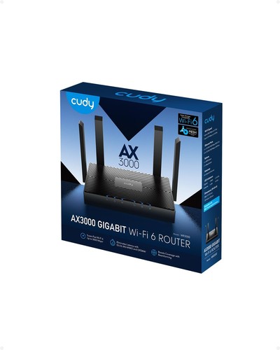 Cudy 2023 New AX3000 Dual Band Wi-Fi 6 Router, Mesh Wi-Fi Router, 802.11ax Inter - 第 8/9 張圖片