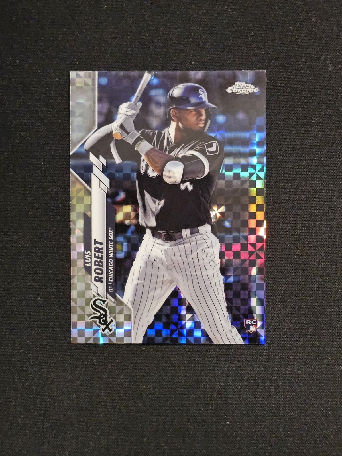 2020 Topps Chrome X-Fractor Luis Robert (RC)