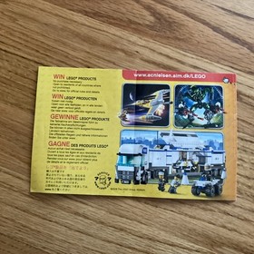 LEGO City #7732 Air Mail 100% Complete w/ Instruction & Minifigures