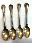 Gorham Sterling Silver Demitasse Spoons Set of 4 Villa Norfolk