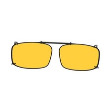 Easyclip Spring Polarized Clip On Sunglasses 54 Millimeters C63-yellow