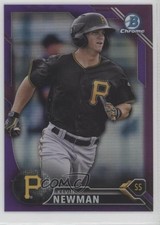 2016 Bowman Draft Chrome Top Prospects Purple Refractor 21/250 Kevin Newman b4a