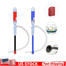 Battery Powered Electric Fuel Transfer Siphon Pump Gas Oil Water Liquid 2.2 GPM
