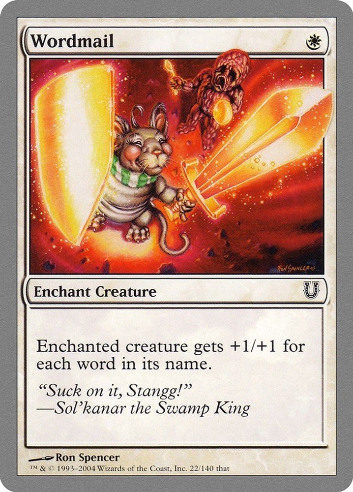 Wordmail Normal [UNH - 22] LP MagicUnhinged