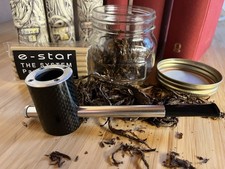 Tsuge e-star Pfeife Carbon 