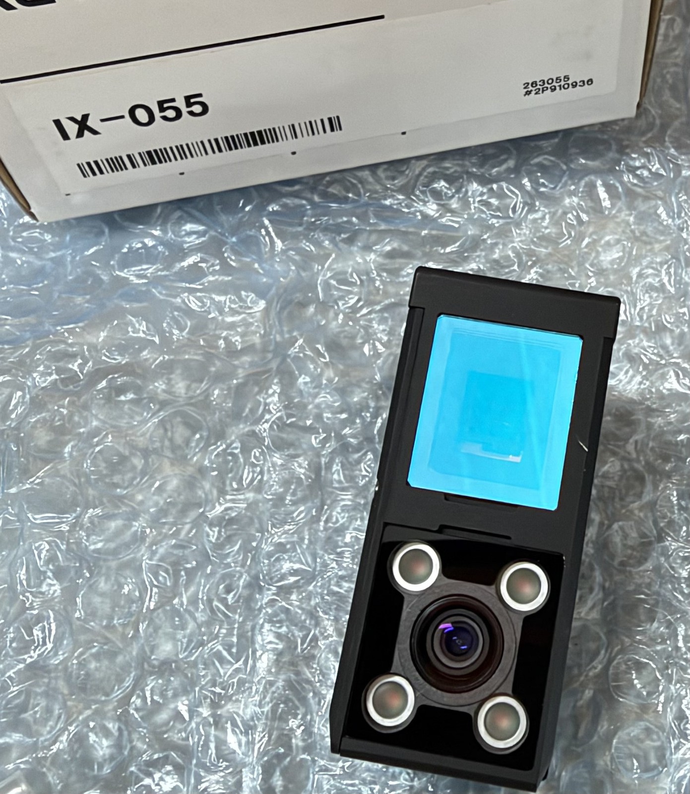 Keyence IX-055 Digitale Kamera, Inspektionssystem, OVP, unbenutzt Schwarz/Grau – Bild 2