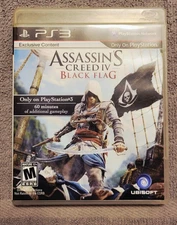 Assassin's Creed IV: Black Flag (Sony PlayStation 3, PS3, 2013)CIB, FAST SHIP 