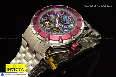 Invicta Reserve S1 OPEN HEART 0.03 Carat Diamond 54mm Automatic Men's Watch