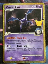 Crobat G 47/127 Holo ME: 30th Celebration Classic Collection Pokemon NM