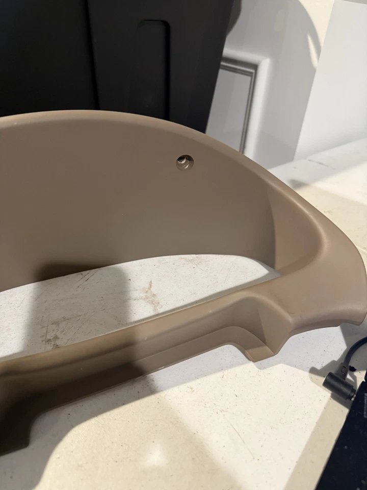 Moldura de velocímetro Nissan Sentra painel acabamento surround 2006 2005 2004 2003 2002 - Imagem 3 de 4