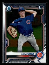 2021 Bowman Draft Drew Gray #BDC-35 Chrome