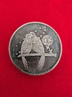 Love Birds 1/2 Ozt .999 Fine  Silver Round Vintage