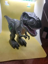 ZURU Gray Robo Alive T-REX  Dinosaur Robotic Pet Sounds Walking & Opens Mouth