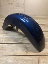 Nice HD Blue Front Fender Harley Switchback F...