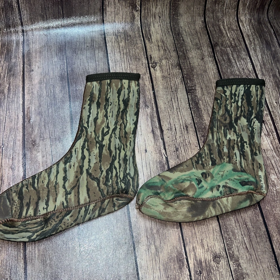 Remington Camo Neoprene Boot Socks Realtree Booties Men’s Size M 8-9 Hunting - Image 2 of 2