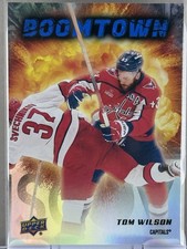 2025-26 UD Series 2 Tom Wilson Boomtown BT-15 Washington Capitals Insert