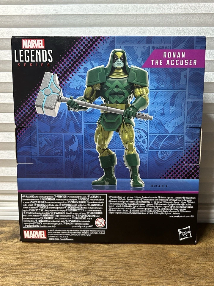 Figura de acción de lujo exclusiva de Ronan The Accuser de Marvel Legends de Amazon Foto 2 de 4