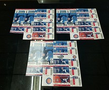 2004 Chicago Cubs Baseball -- WORLD SERIES & PLAYOFF -- 3 SHEETS OF 8 TICKETS