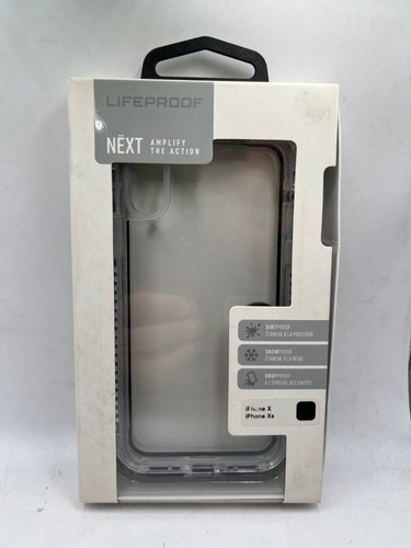 LifeProof Next Series Case for iPhone X and iPhone Xs (5.8") - Clear Black