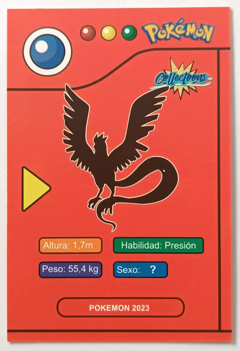 Articuno  Pokédex