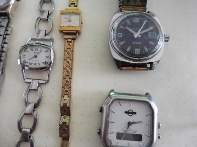 Lot De Montres Vintage Tout époque - A Identifier - Mouvement Mécanique - État Très Bon
