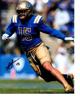 LAIATU LATU UCLA BRUINS SIGNED 8X10 PHOTO W/COA #2