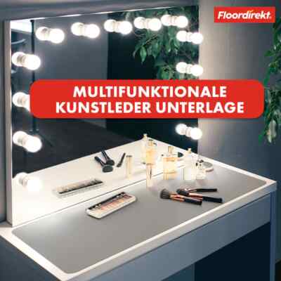 Profi Mats Schreibtischunterlage PM Schreibtischunterlage Mit Kantenschutz Nubuko Leder In 7 Farben, Schreibunterlage, Schreibtischauflage - Foto 9