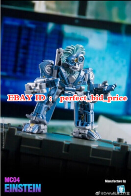 New Deformabl Robot Brains Autobot Dr. WU MC-04 Action Figure Mini Kids Toys 3''