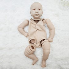 21" Reborn Kit Baby Doll Piper Cloth Body Blank Fresh Color Unpainted Kits