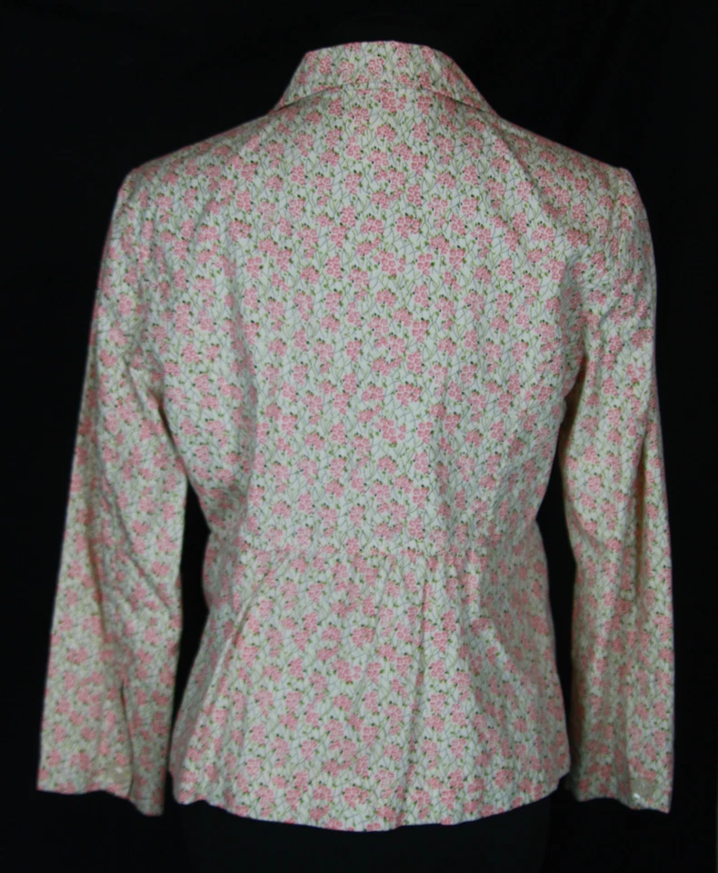 Chaqueta Blazer Odille Algodón 8 Estampado Floral Foto 2 de 3