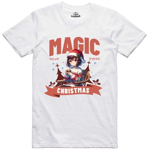 T-shirt Homme Noël 'Santa Rocks' Motif Heavy Metal - Coton Léger Gildan - Neuf Sans étiquette