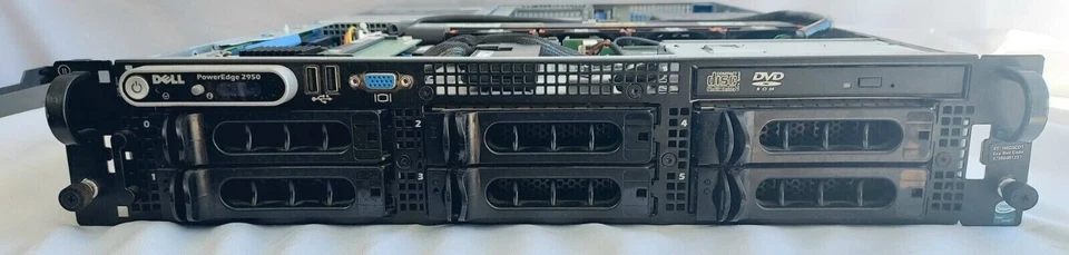 Dell PowerEdge 2950 Server 2-XEON 5150@2.66 GHz 16GB RAM NO HDD  H6CQCD1 #150 - Image 2 of 4