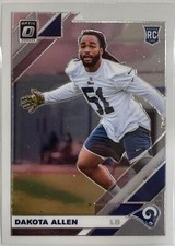 2019 Donruss Optic #117 Dakota Allen