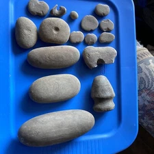 16 pieces of indian artifacts 