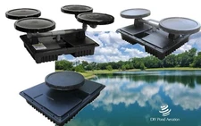 NEW Fine Bubble 10" Membrane Diffuser w/ Base in 1, 2, or 4 Heads 5yr Warranty